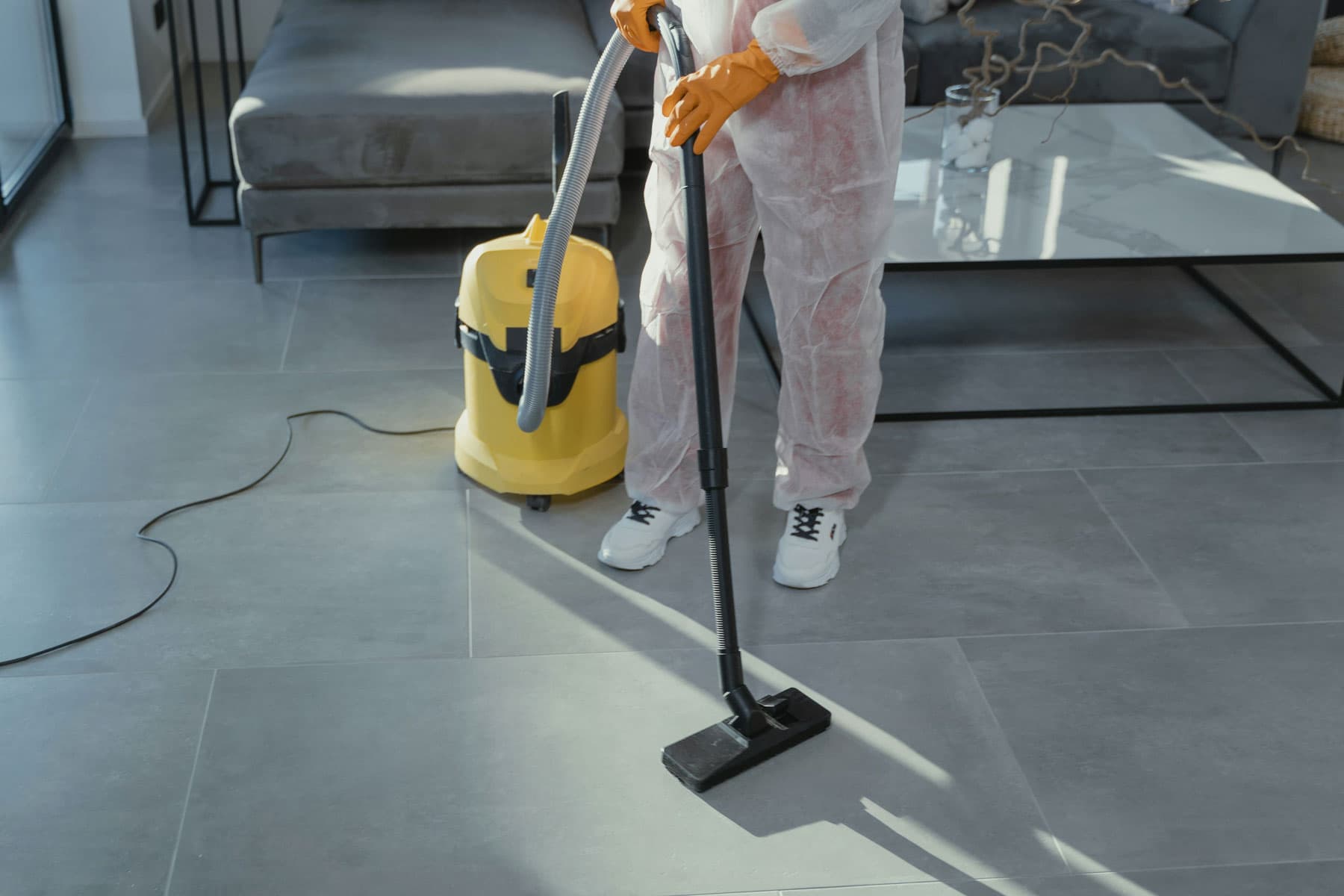 Mold remediation work in a Metro Vancouver home